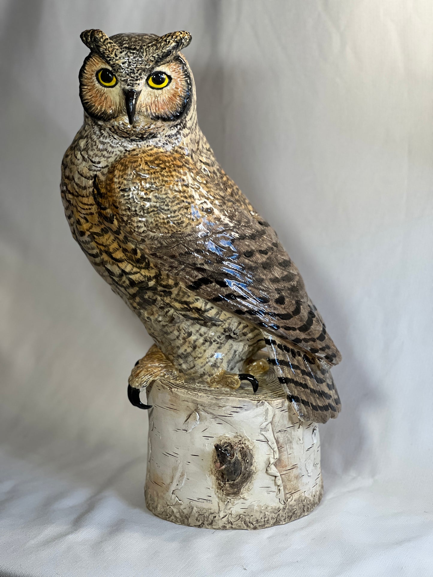 Great Horned Owl, "Patience is a Virtue"