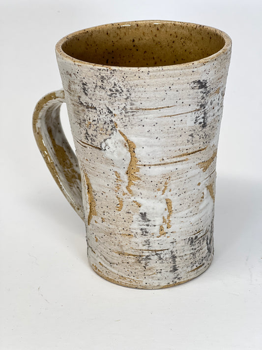 15 oz Stoneware Birchbark Mug