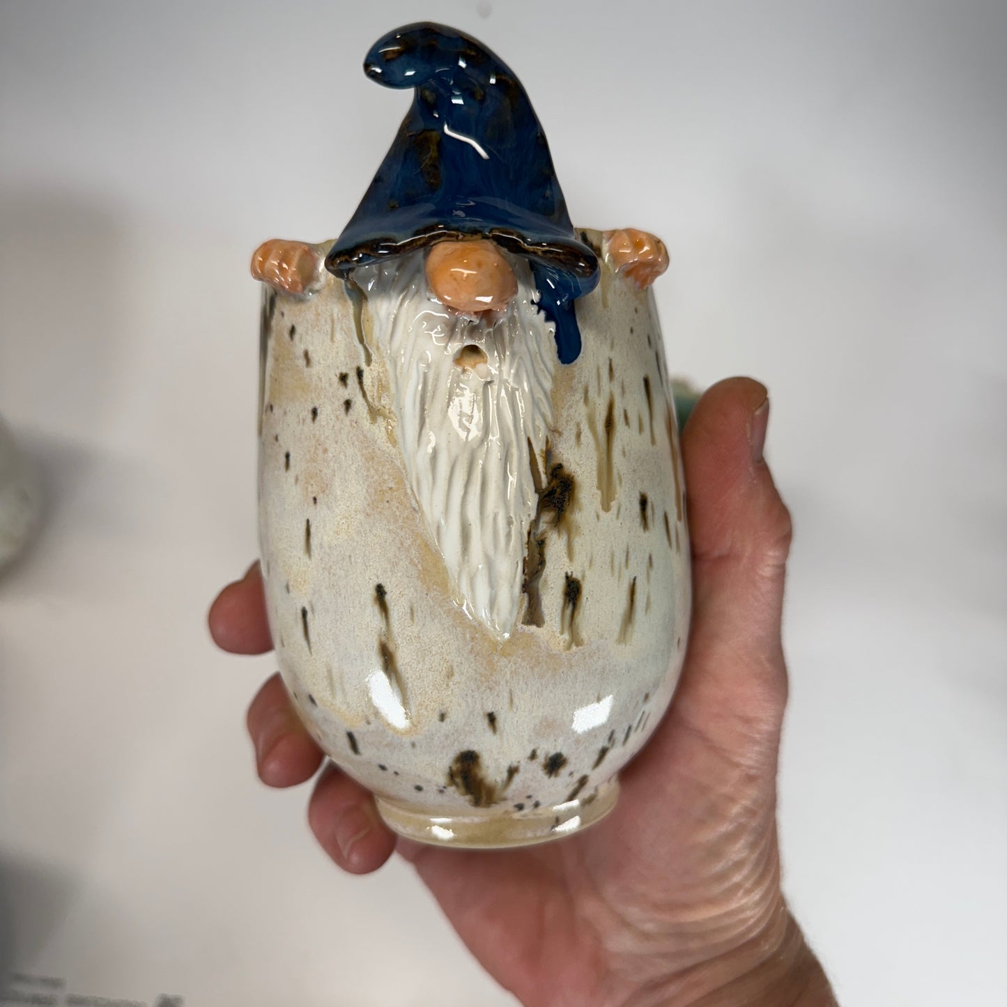 This is for 1 Gnome Cup, Stoneware, 11 oz