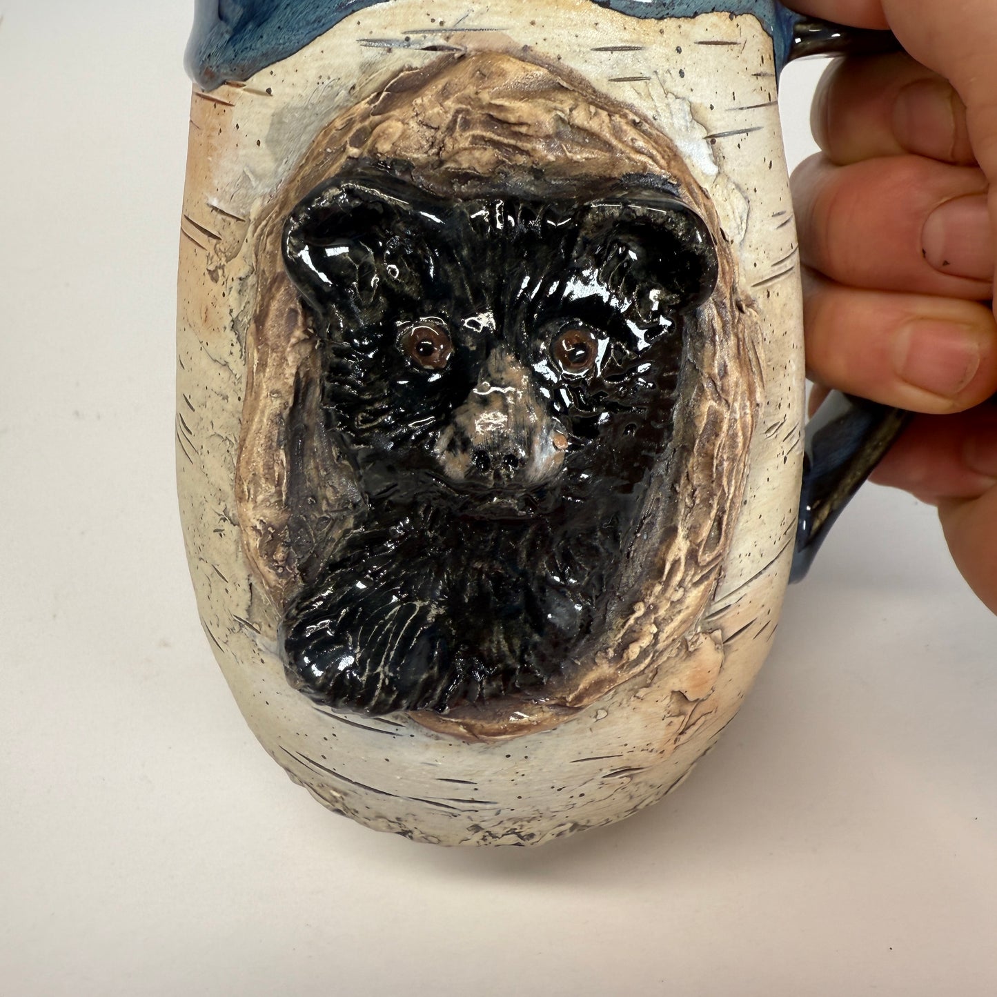 22 oz Black Bear Birchbark Mug