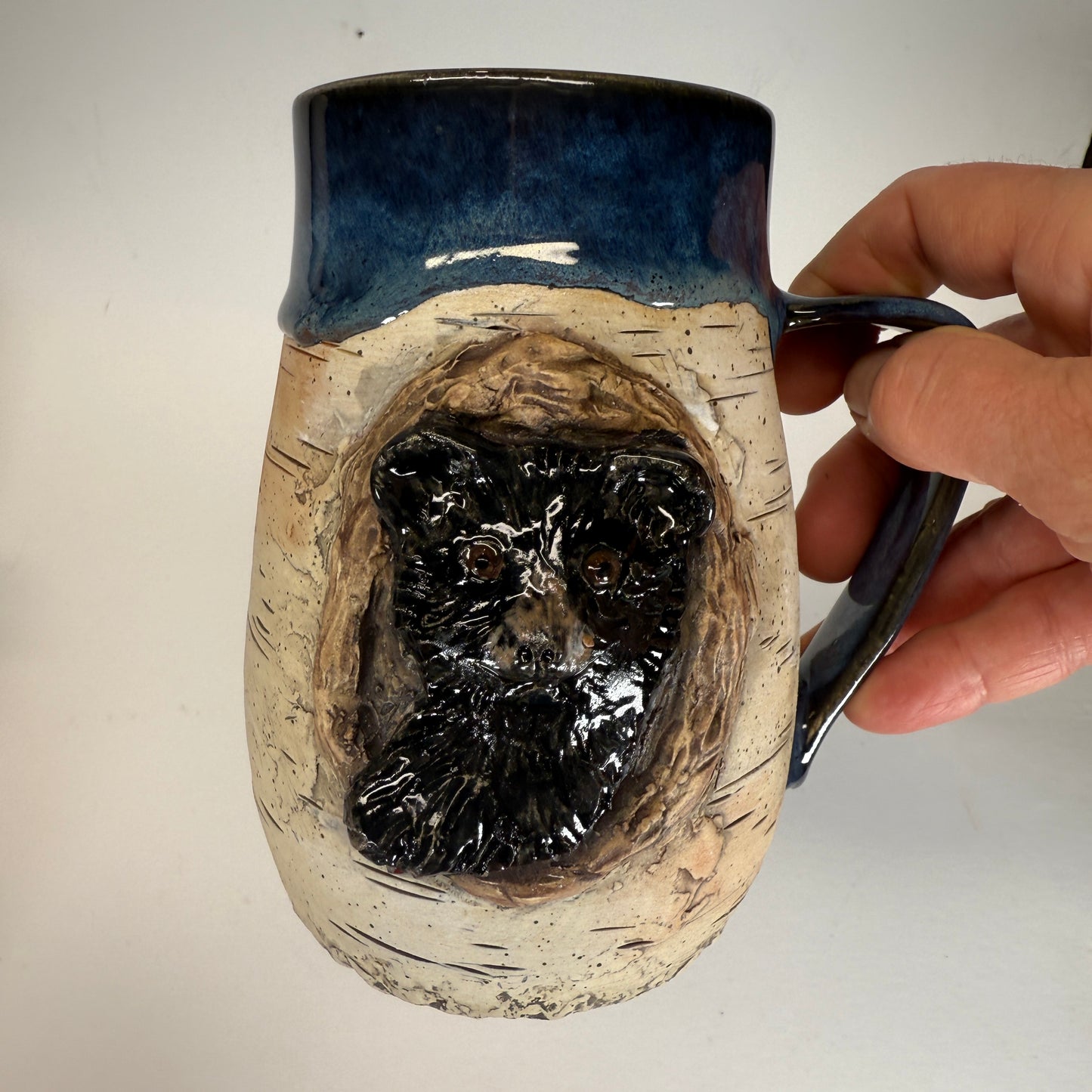 22 oz Black Bear Birchbark Mug